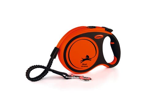 Beeztees Flexi Xtreme Tape Zwart/Oranje L 8M