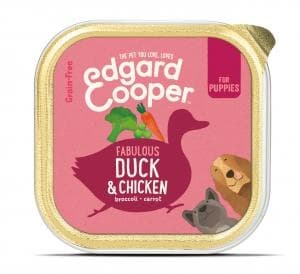 Edgard & Cooper Edgard&Cooper Hond Puppy Kuipje Eend 150gr