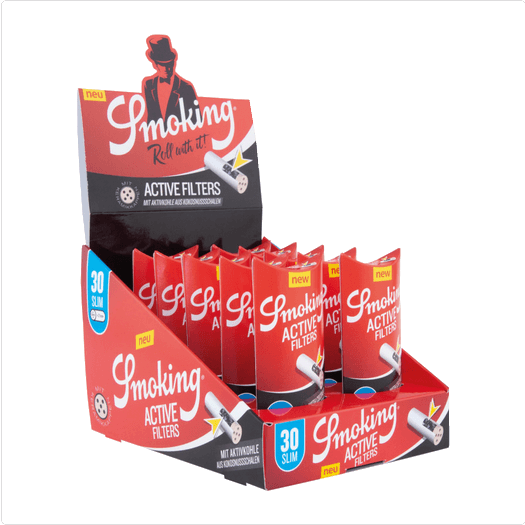 Smoking Smoking Active Filters - 10 x 30 stuks