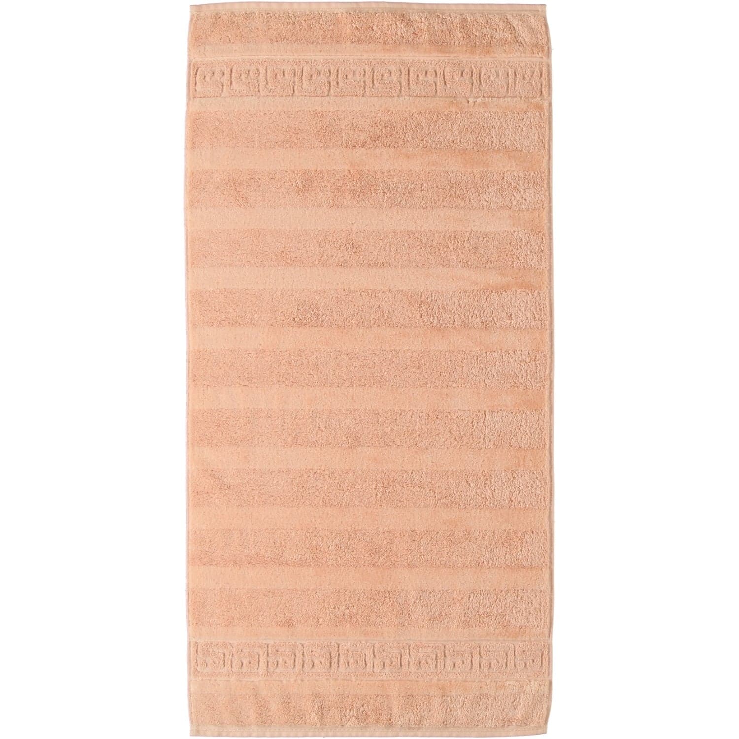 Cawö Cawö Noblesse Uni Handdoek 50x100 Zalm