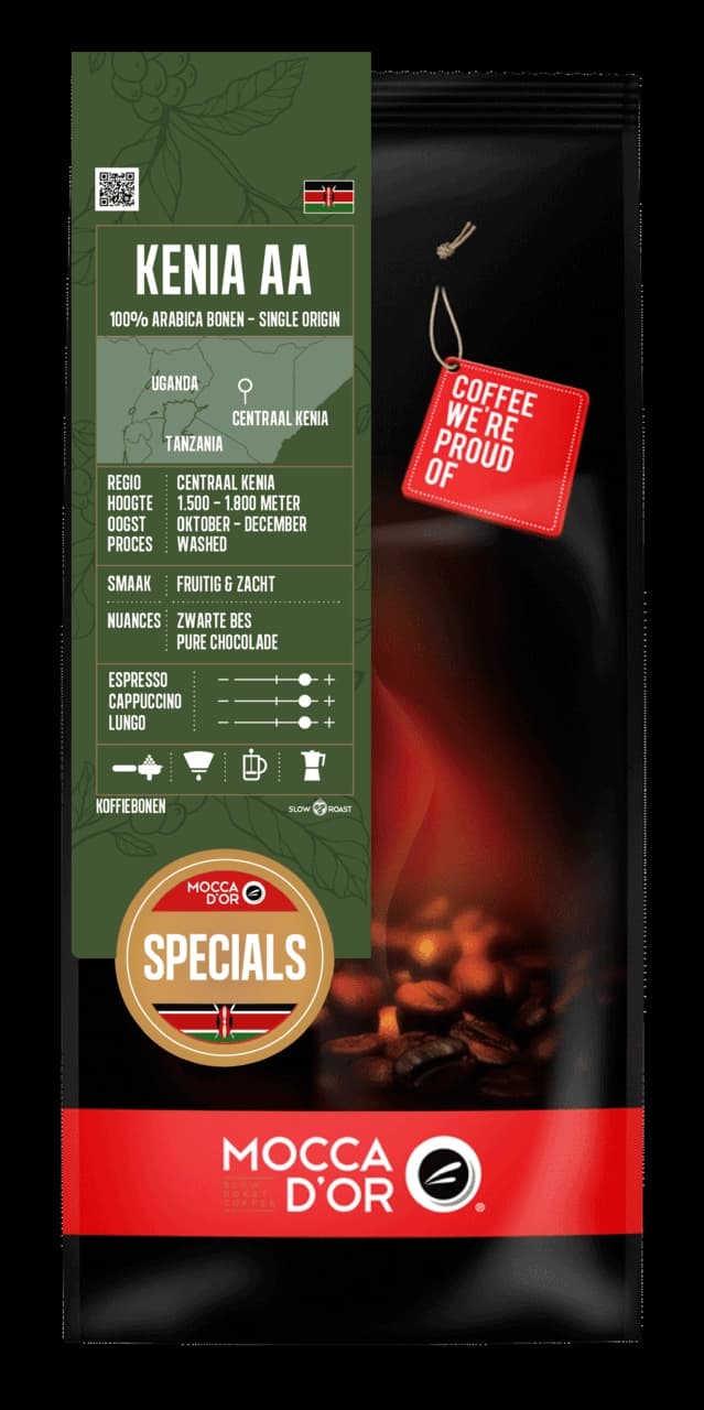 Mocca d'Or Mocca d'Or Kenia AA bonen 500 gr