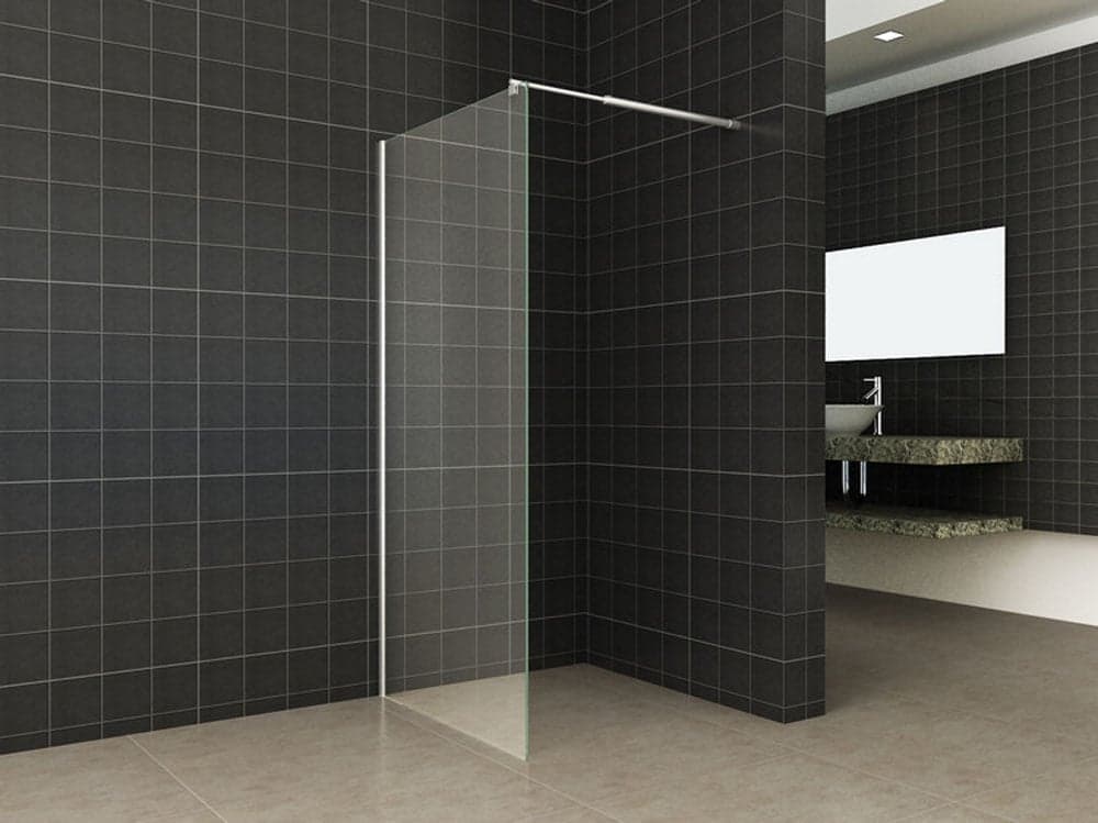 Cerra eco inloopdouche 800 x 1950 x 6 mm helder glas/chroom