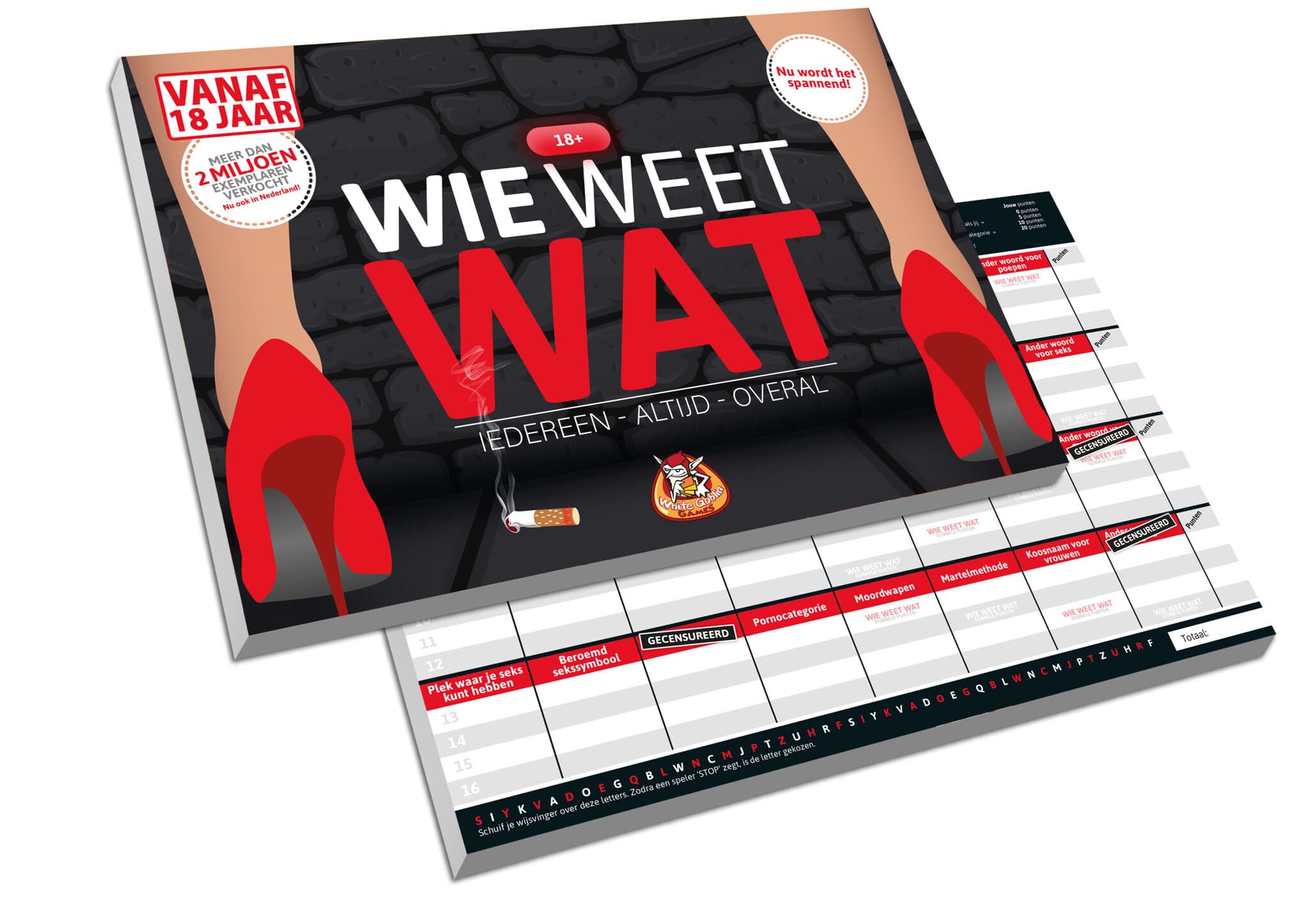 White Goblin Games Wie Weet Wat 18+ (NL)