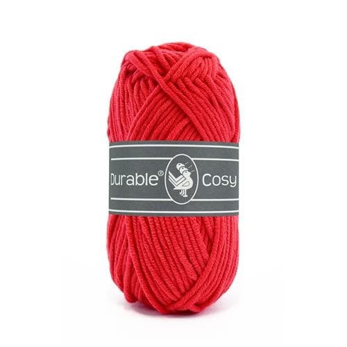Durable Cosy 316 Red - Haakgaren / Breigaren