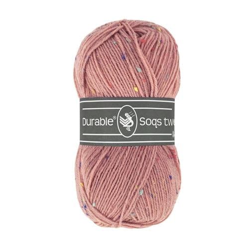 Durable Soqs tweed 225 Vintage Pink - Haakgaren / Breigaren