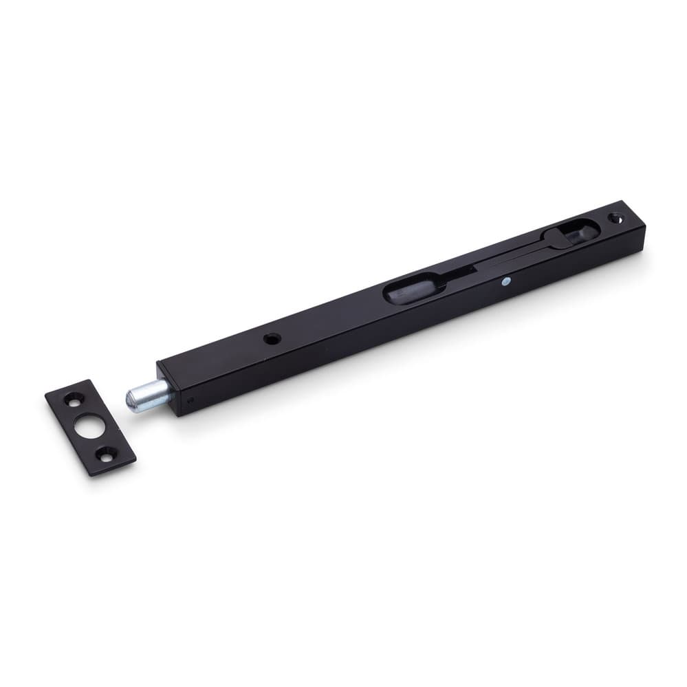 Zwarte bascule kantschuif 220x20x15mm type 816