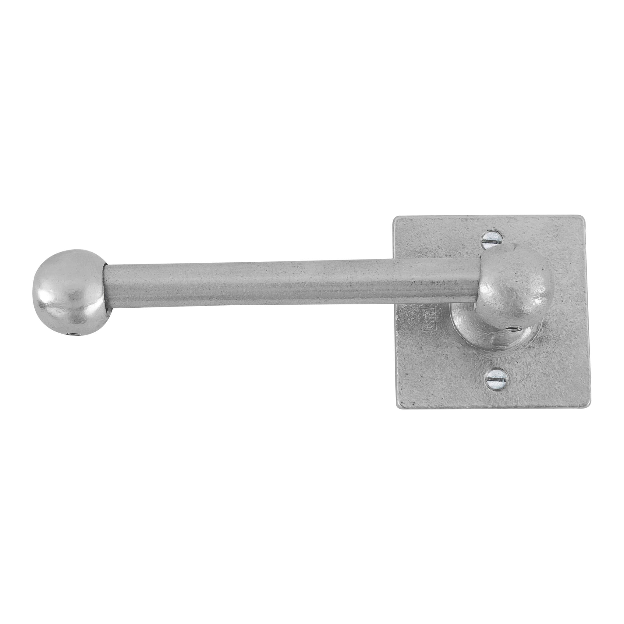 Dauby houder enkel square - mat wit brons (WBS)  150mm