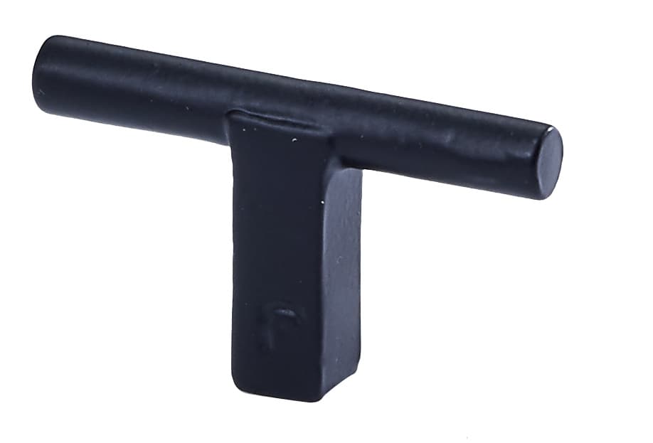 JOLIE meubelknop T- CORE - verouderd zwart