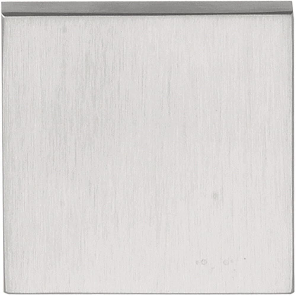 1 blind plaatje square LSQB50 vierkant - mat RVS