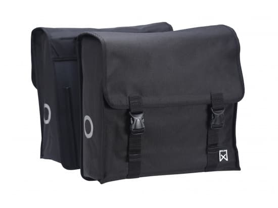 Basic Dubbele Shopper XXL 46L Zwart