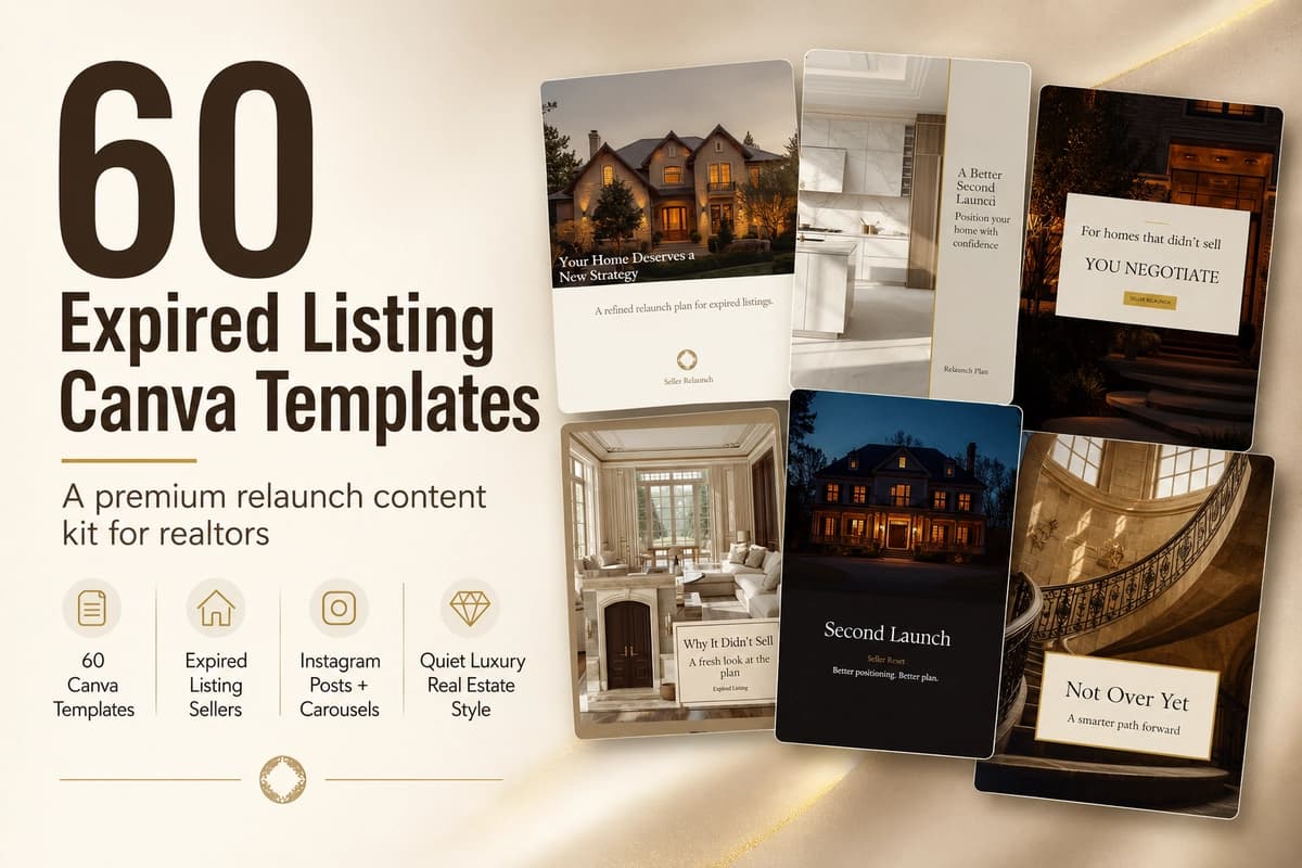 Expired Home Listing Relaunch Kit