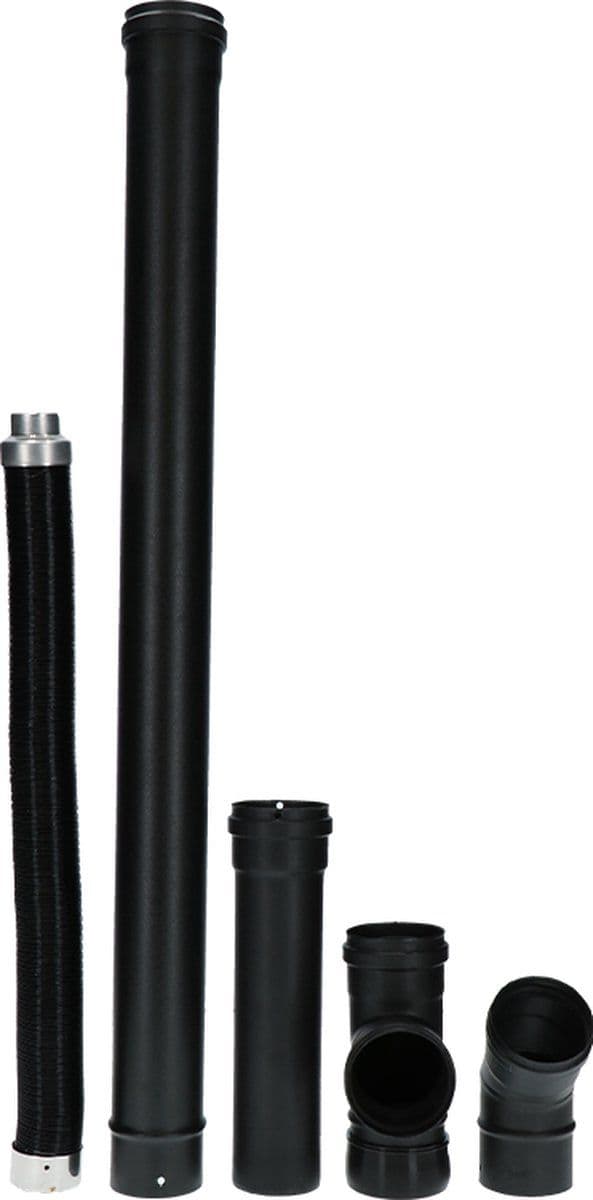 Livn Pelletkachel aansluitset compleet Ø80mm