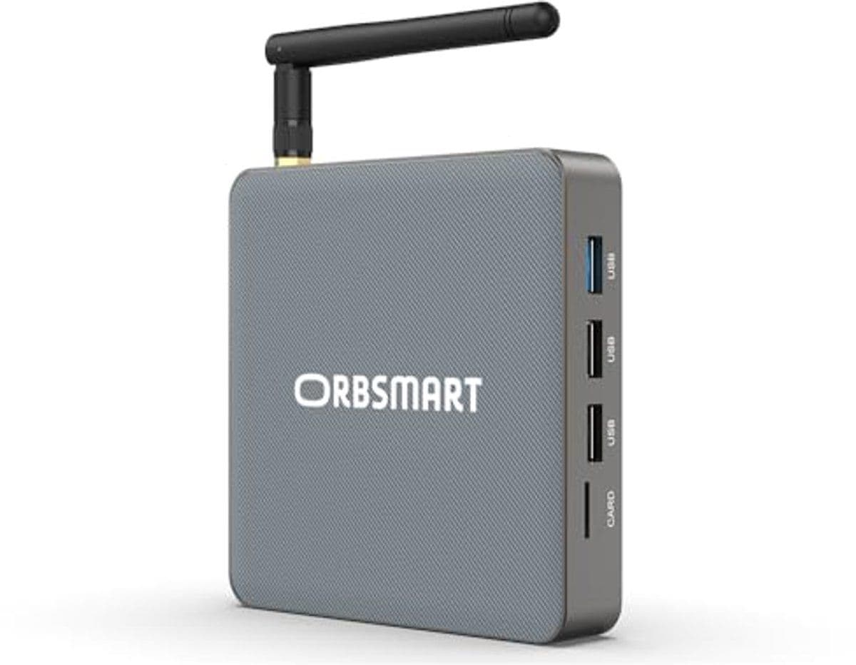 Orbsmart Android TV Box 4K - HDR Smart - Quadcore-CPU 8GB DDR4 RAM WLAN Bluetooth