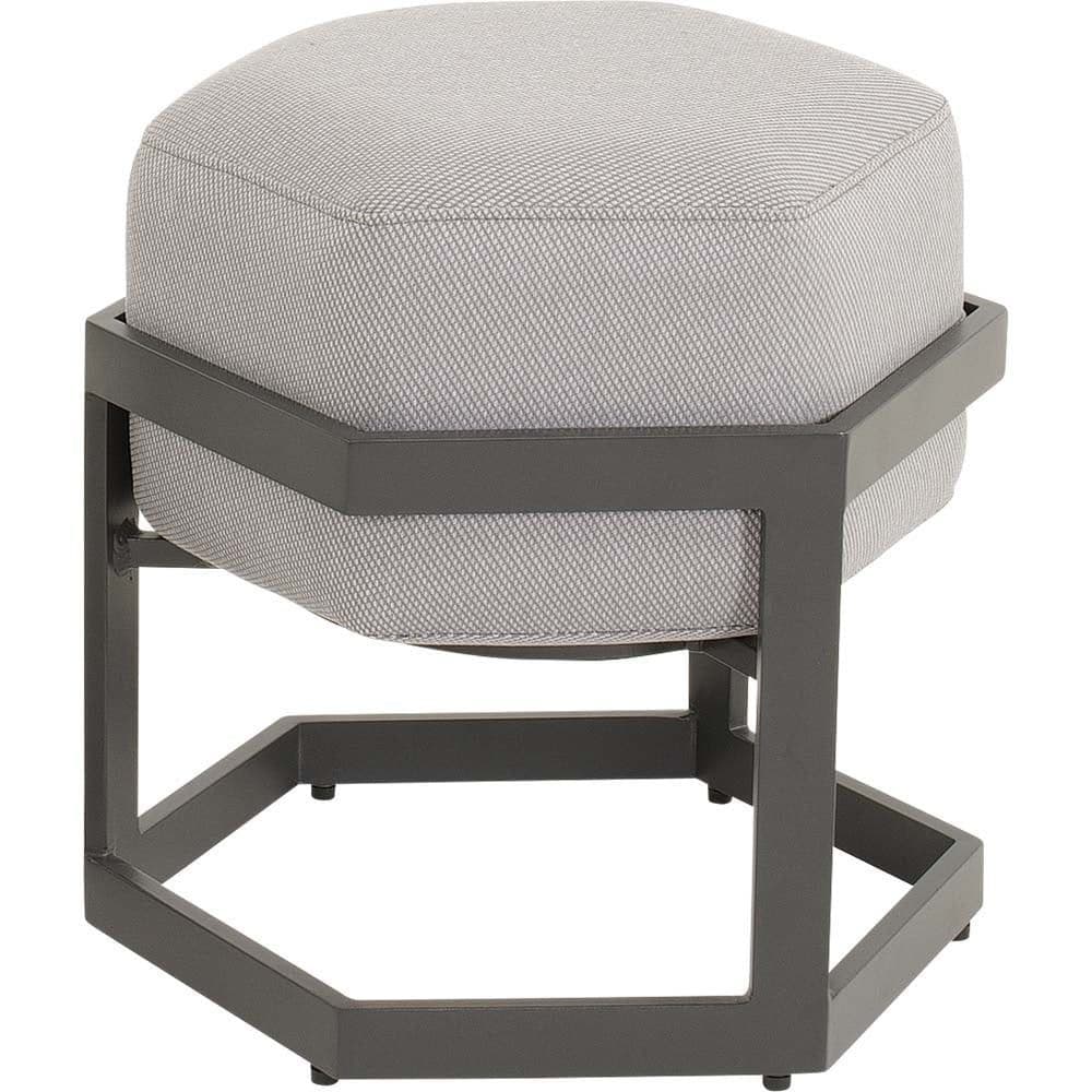 Esagono Hocker - 48x41,5x47,5cm - Antraciet
