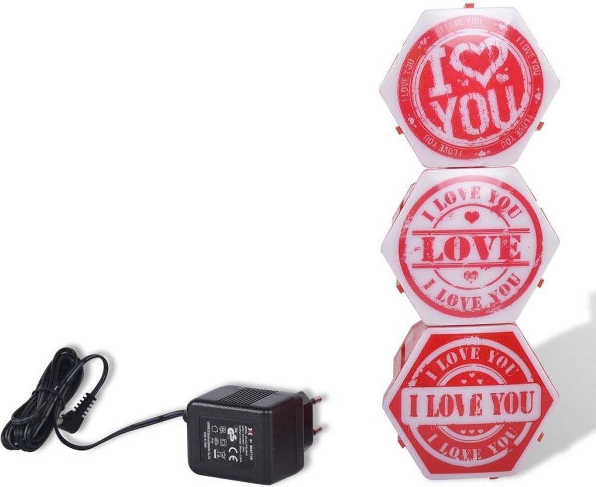 PartyFunLights PL - Feestlamp - LED - Rood/Wit