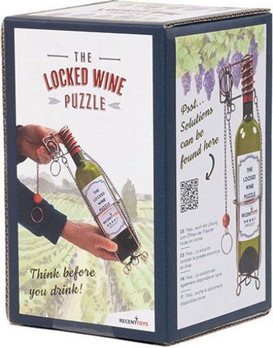 Recent Toys De vergrendelde wijnpuzzel