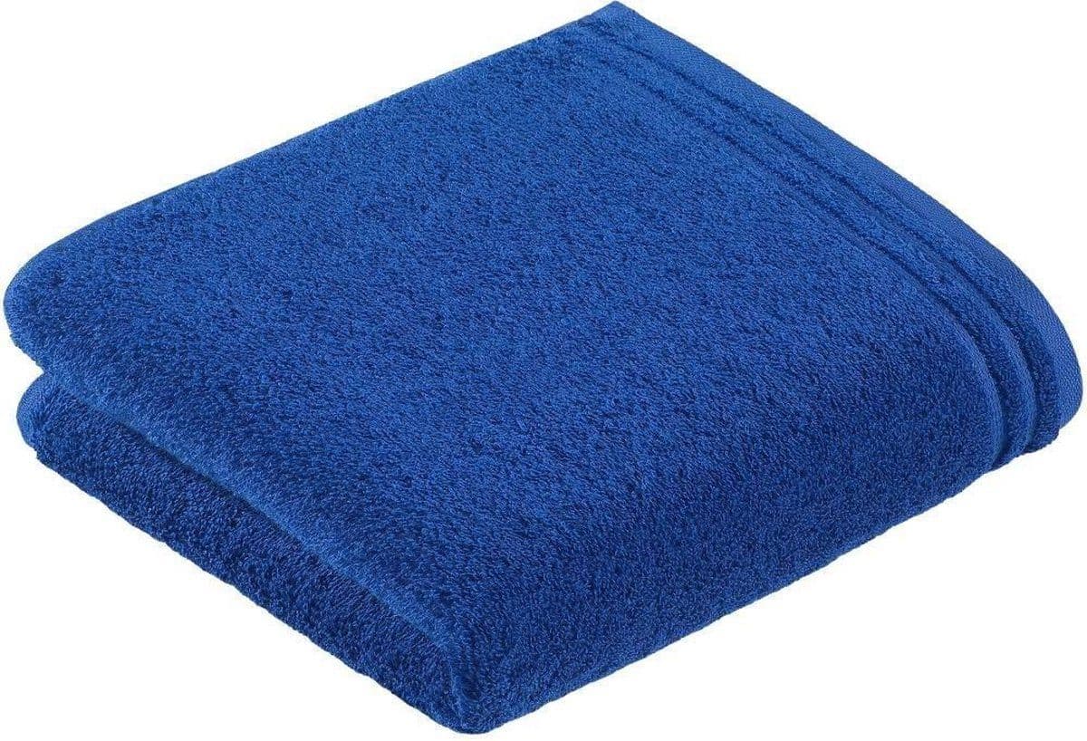Vossen handdoek Calypso feeling 50x100 reflex blue
