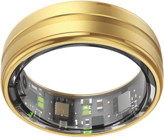 NOLATR Pro - Slimme Ring - Stappenteller Activiteitstracker Hartslagmeter - Goud Maat 10