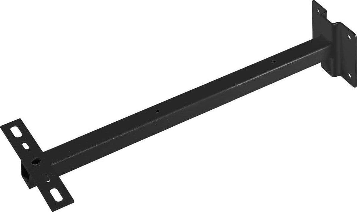 SLV Wandhouder Outdoor Beam en milox - 50 cm - zwart
