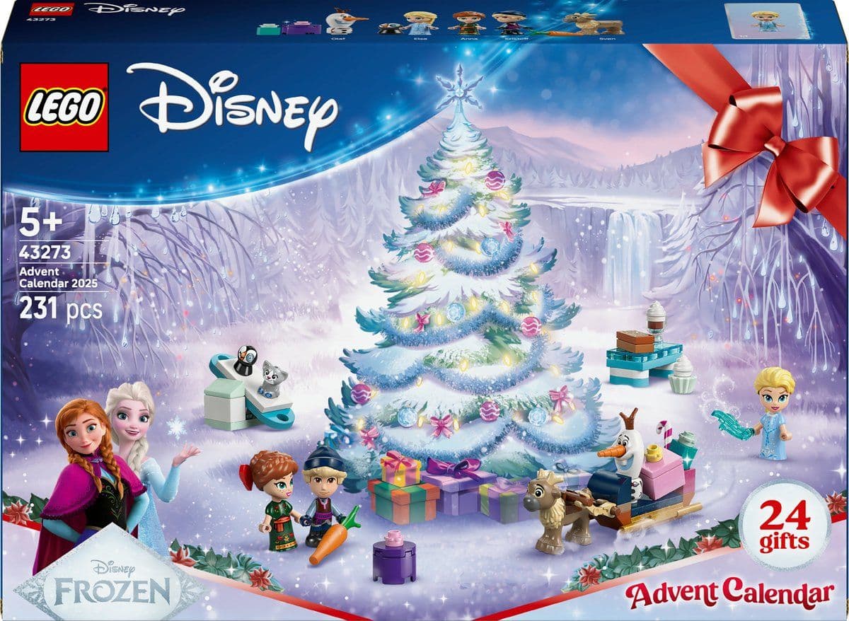 LEGO Disney Frozen Adventskalender (2025) - Bouwpakket - 24 dagen vol Disney personages - 43273