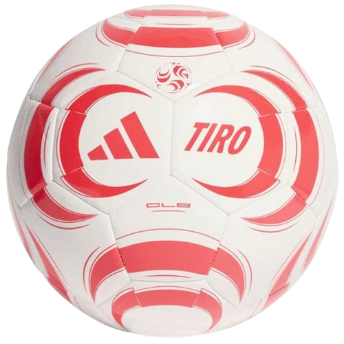 Adidas Tiro Club - Voetbal - Machinaal gestikt - Wit - Rood