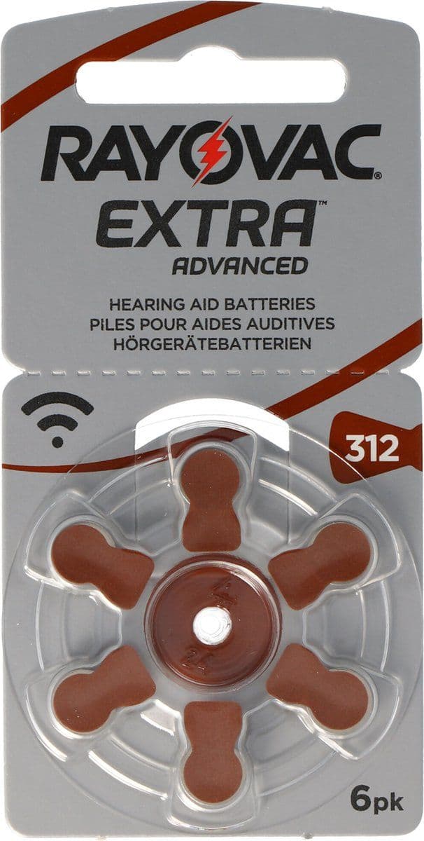 Varta HA312 - Hoortoestelbatterijen - 60 stuks - max. 180mAh