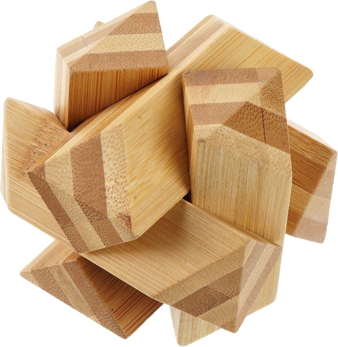 Philos Balpuzzel - Bamboe - Uitdagend spel - Compact formaat