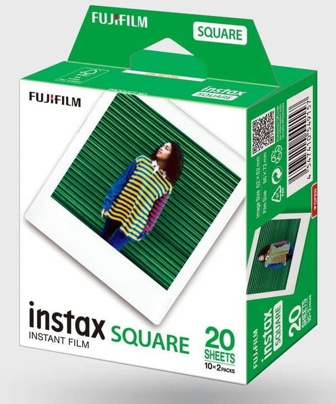 Fujifilm instax SQUARE - Instant fotopapier - 10 stuks (10 stuks)