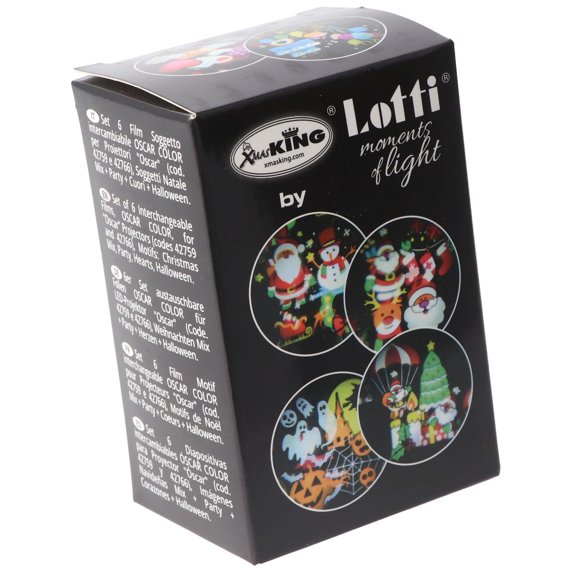 Set van 6 verwisselbare projectorfolies 40731