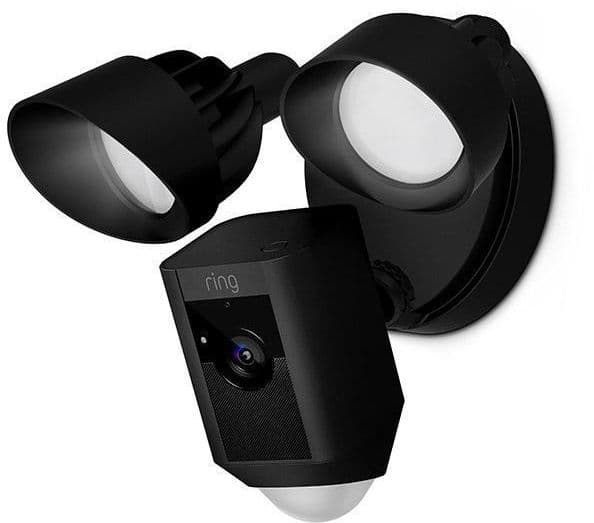 Ring Floodlight Cam Wired Plus - Beveiligingscamera - 1080p HD-video en bewegingsgeactiveerde schijnwerpers van 2000 lumen