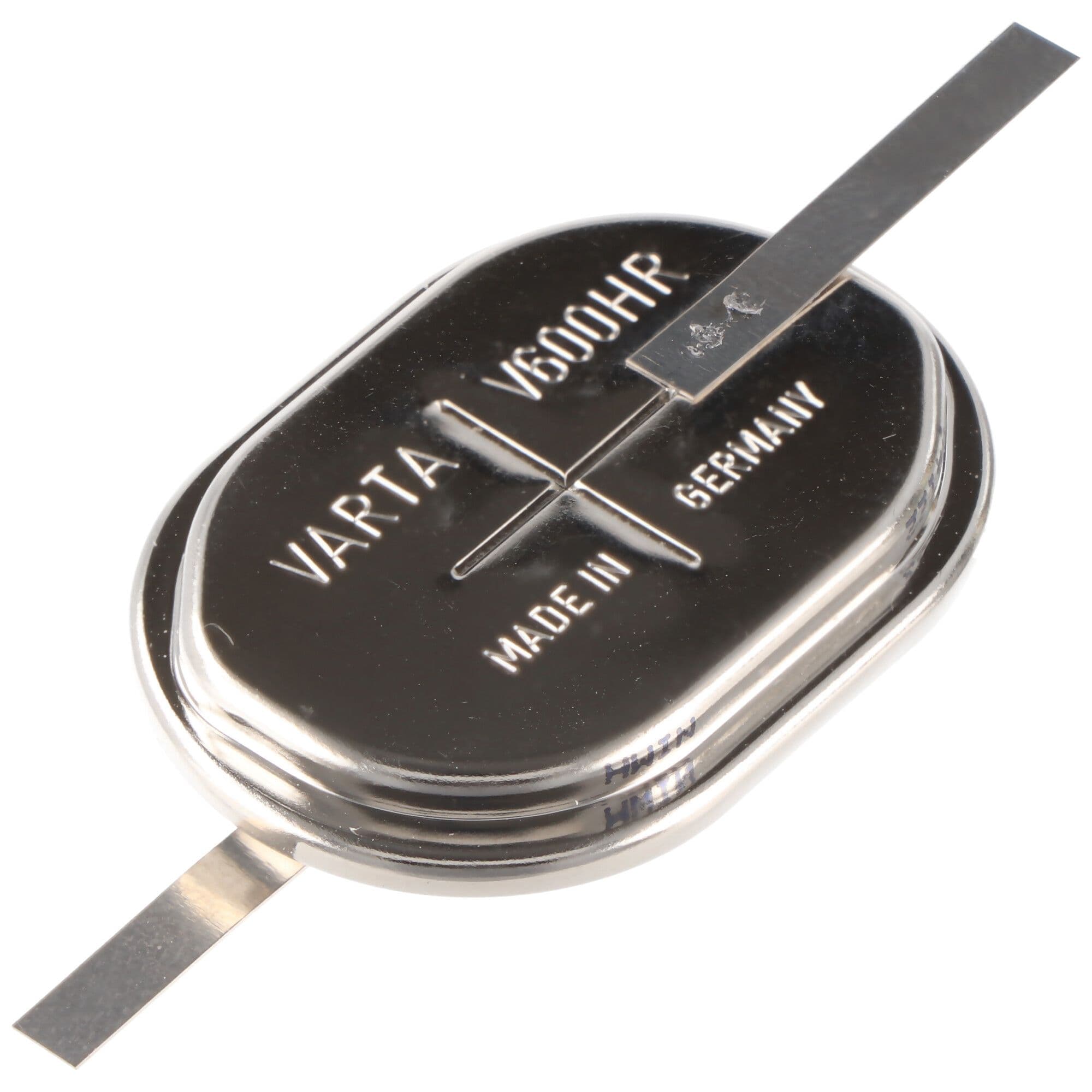 Varta V600HR NiMH oplaadbare NiMH-knoopcel met soldeertag Z