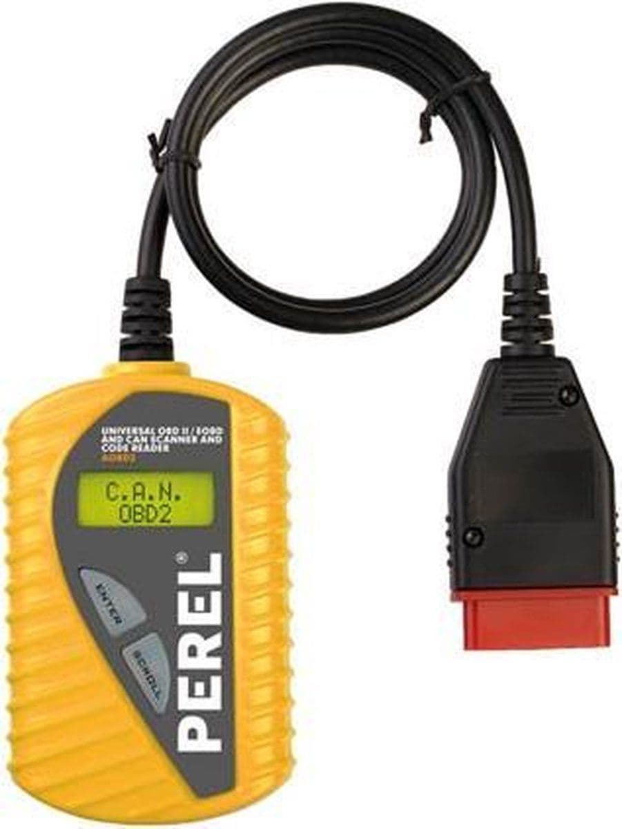 Perel OBD II EOBD CAN FOUTCODELEZER - Diagnosetoestel - Meertalig - LCD-scherm