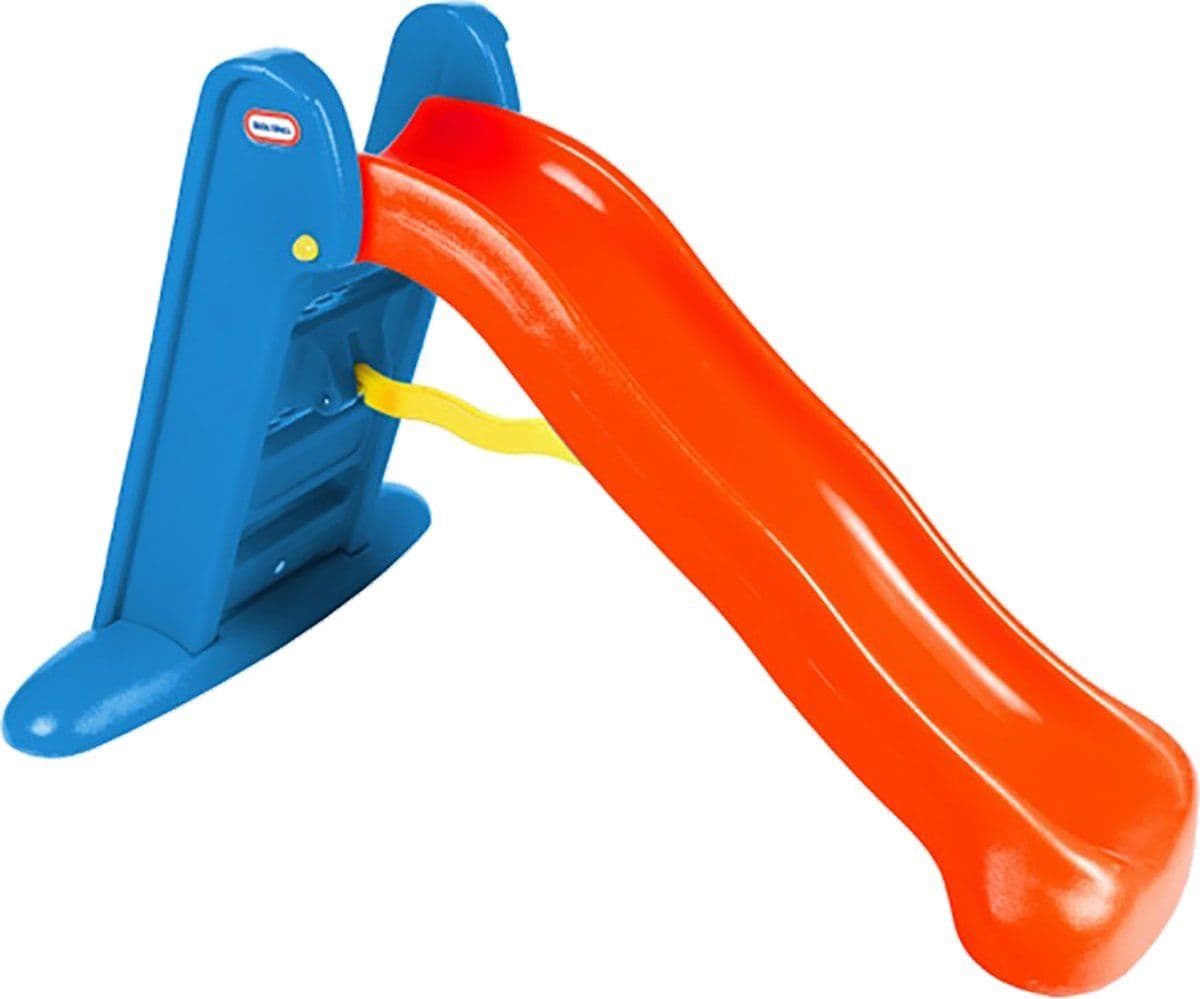Little Tikes Glijbaan 445Z00060 - Peuter Glijbaan - 150 cm Opvouwbaar - Blauw Rood