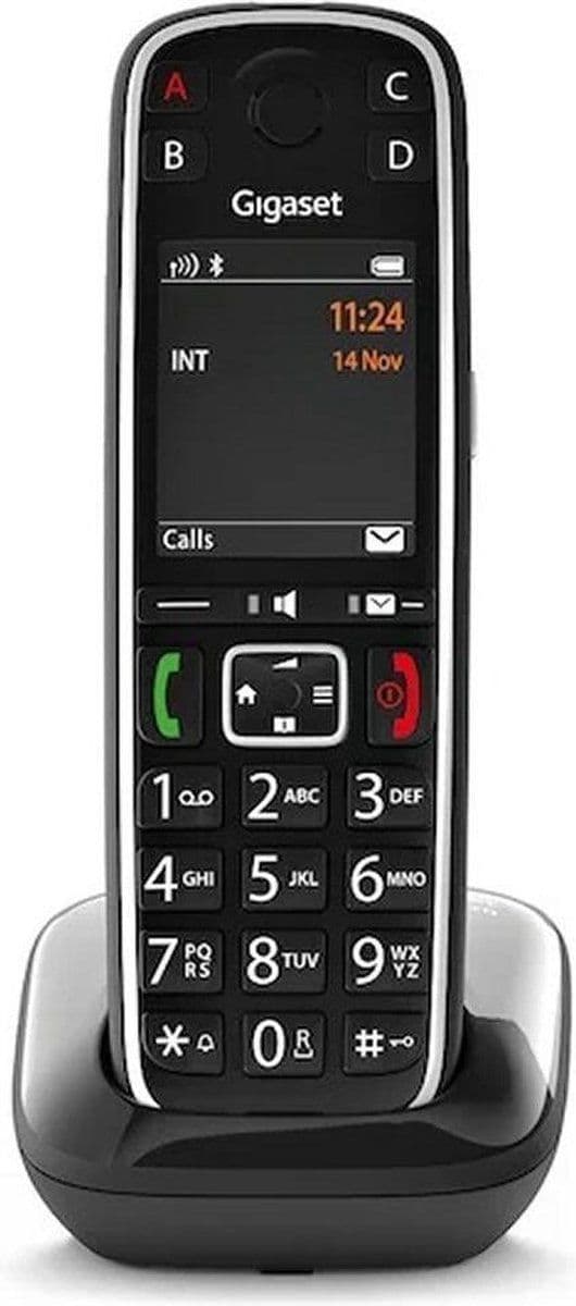 Gigaset E720R - Senioren huis telefoon - Direct koppelbaar met gehoorapparaten via Bluetooth - Grote toetsen - Groot kleurenscherm - Voorleesfunctie
