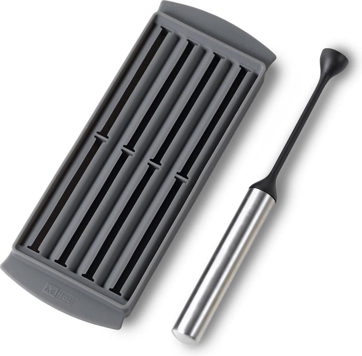 AdHoc Icestick Wijnglaskoelstaaf RVS - Koelt snel - 18,5 cm (2 st)