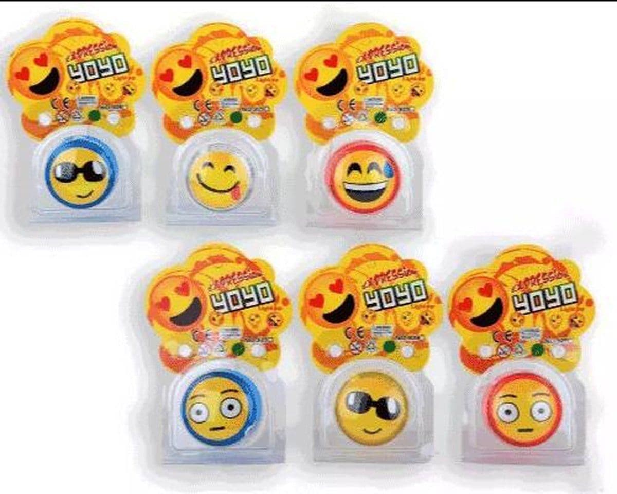 Yoyo emoji met licht