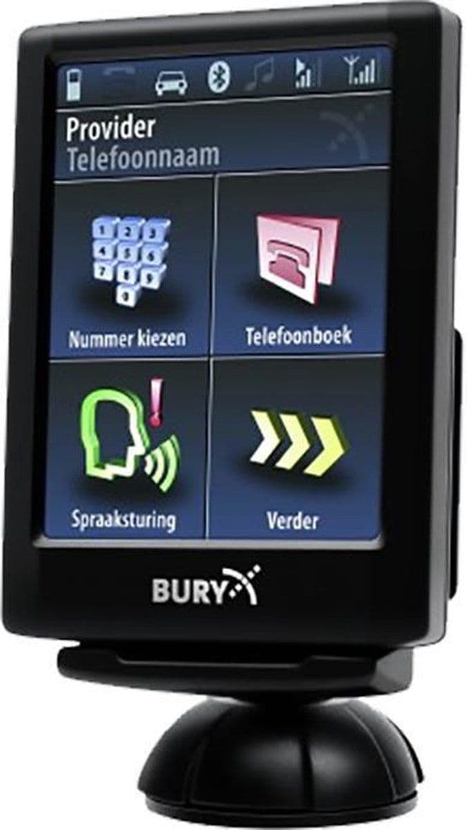 THB Bury CC-9056 Plus - Inbouw Bluetooth-carkit - 2,8 inch touchscreen
