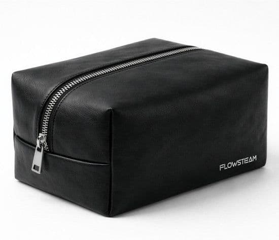 FLOWSTEAM® Kledingstomer - Luxe Opbergtas Vegan Leer - Reistas