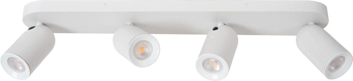 Lucide PUNCH - Plafondspot - 4xGU10 - Draaibaar - Wit