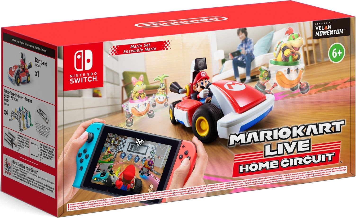 Nintendo Mario Kart Live - Home Circuit - AR Race Game - Mario Edition