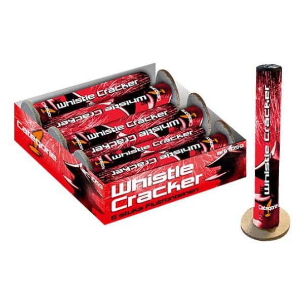 6 whistle cracker in verpakking 1059