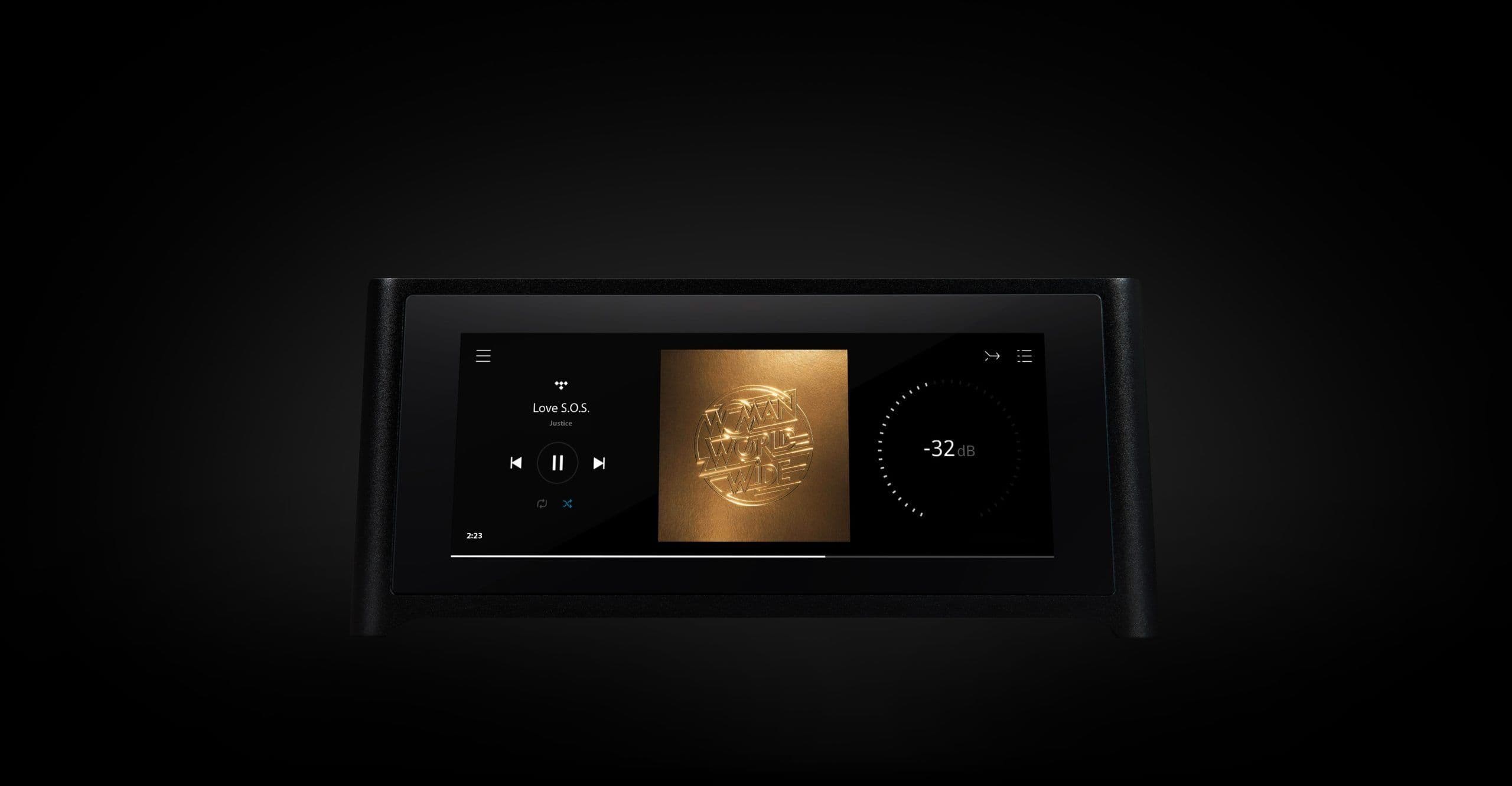 NAD M10 V3 - Hifi Versterker - Dolby Digital 4.0/4.1/4.2 - Geborsteld Aluminium