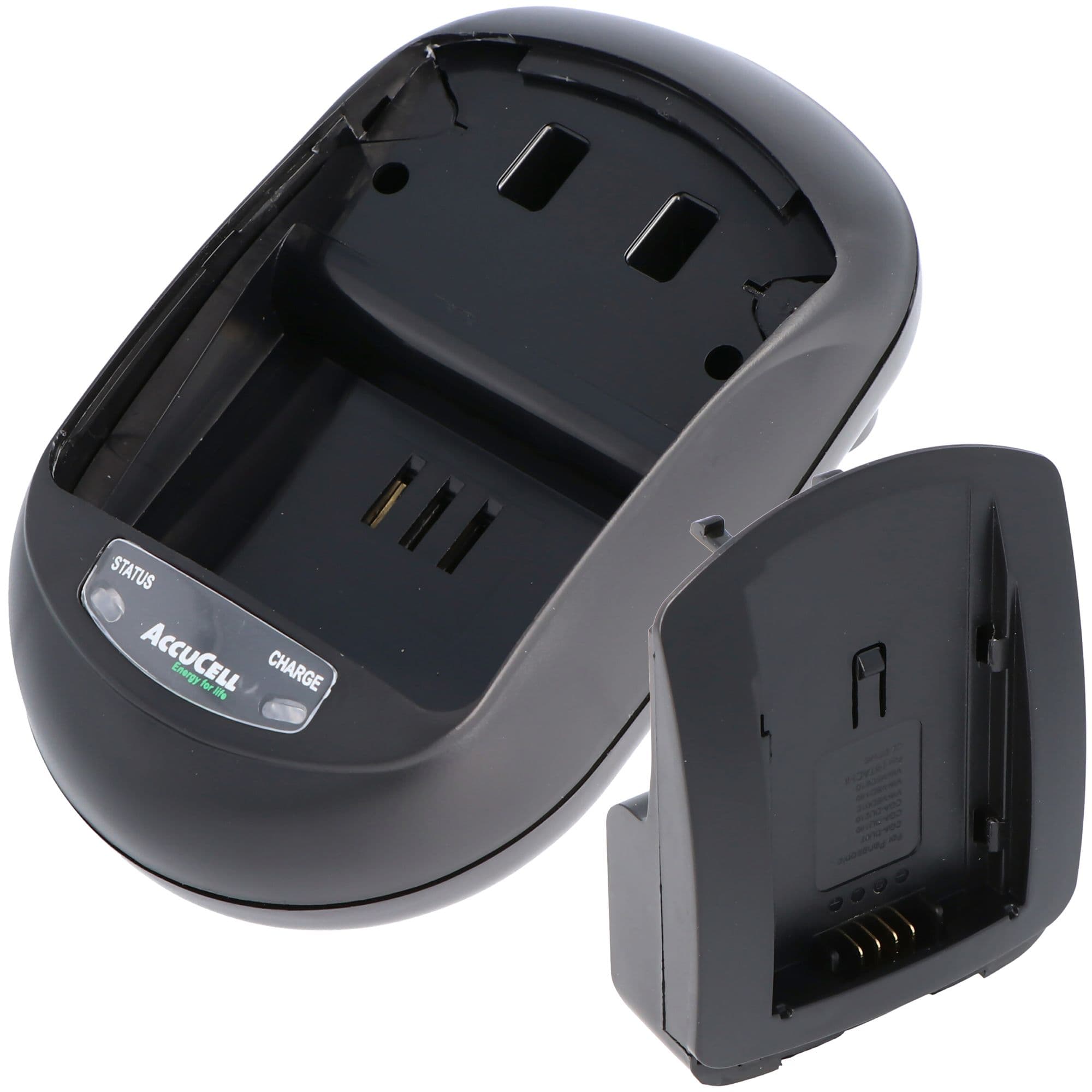 Snelle lader geschikt voor Panasonic CGA-DU06, -DU07, -DU12