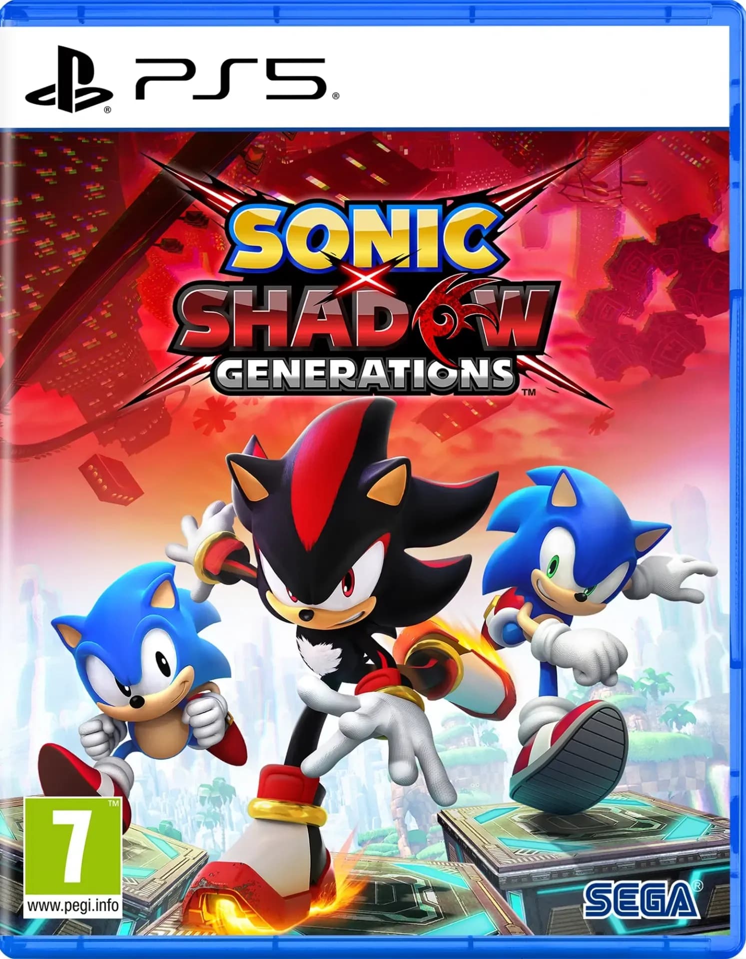 SEGA Sonic x Shadow Generations - PS5 - Avontuurlijke game met remaster van Sonic Generations
