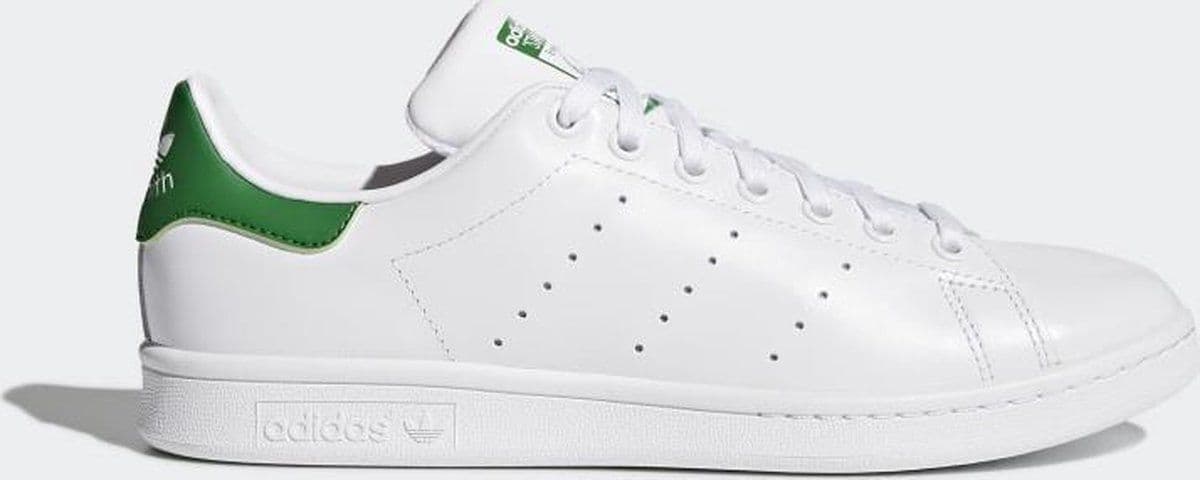 adidas Stan Smith - Sneakers - Leer - Cloud White/Core White/Green - Maat 46 2/3