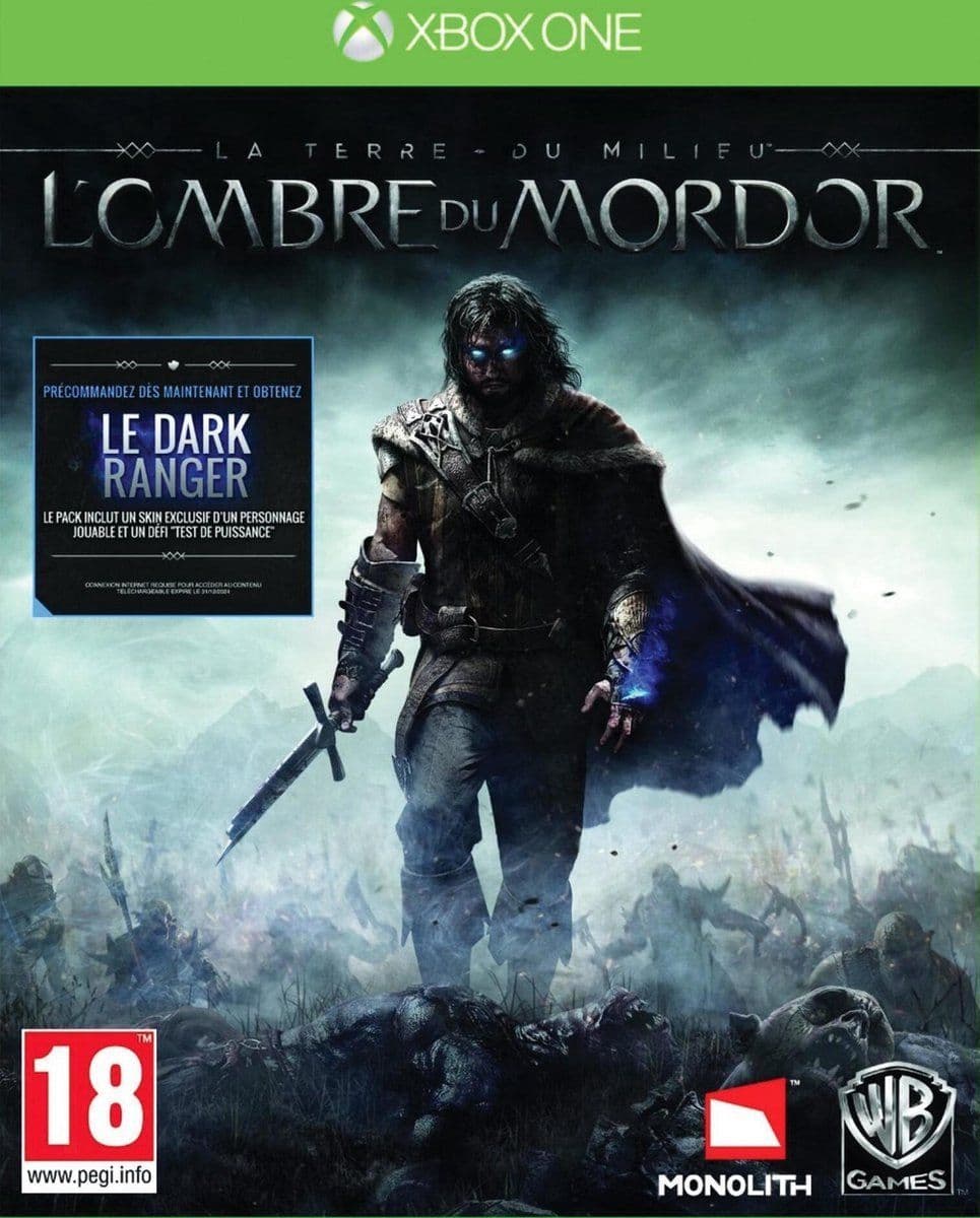 Middle-Earth: Shadow Of Mordor - Xbox One - Actie Avontuur RPG (2014)