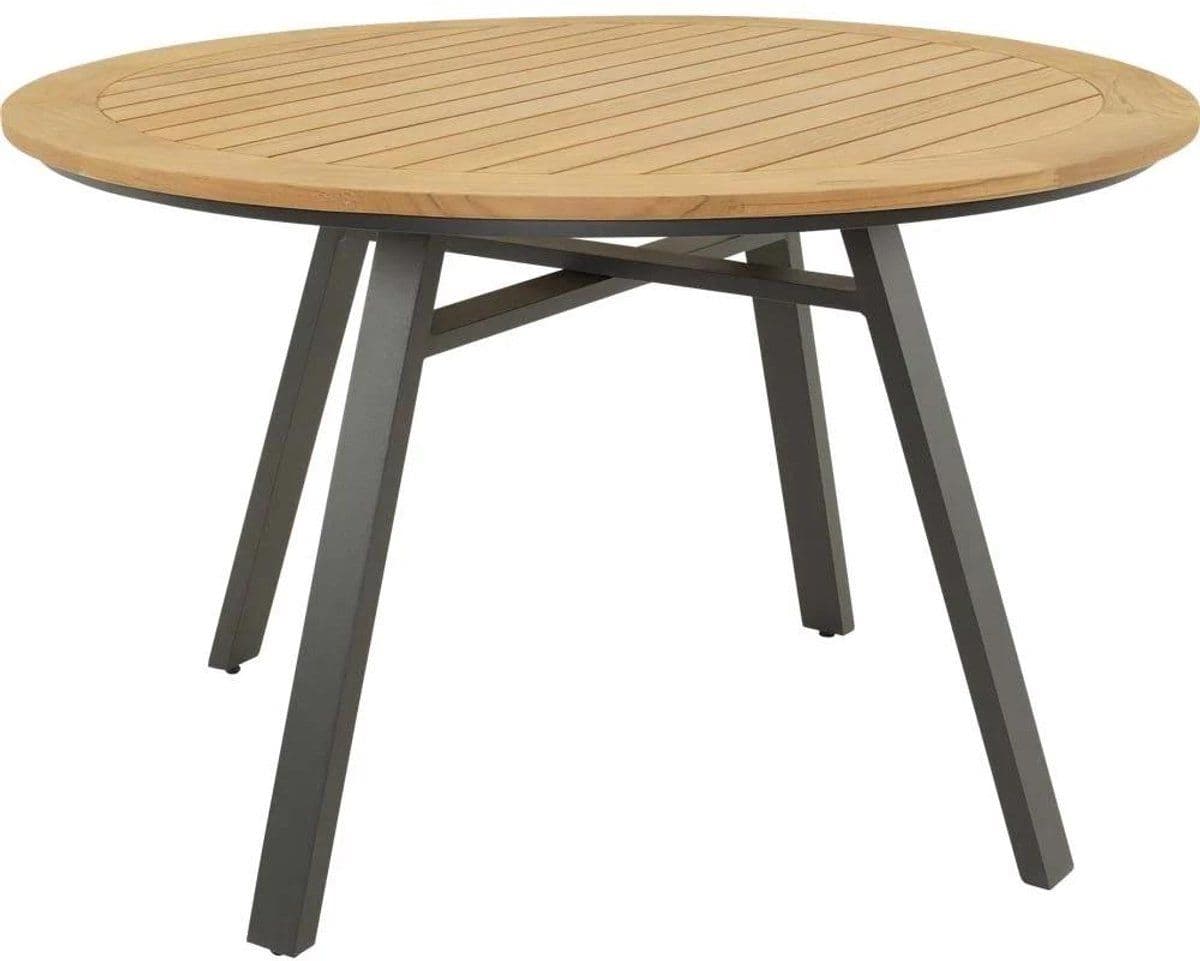 Lesli Monza - Tafel - Ø120cm - Antraciet