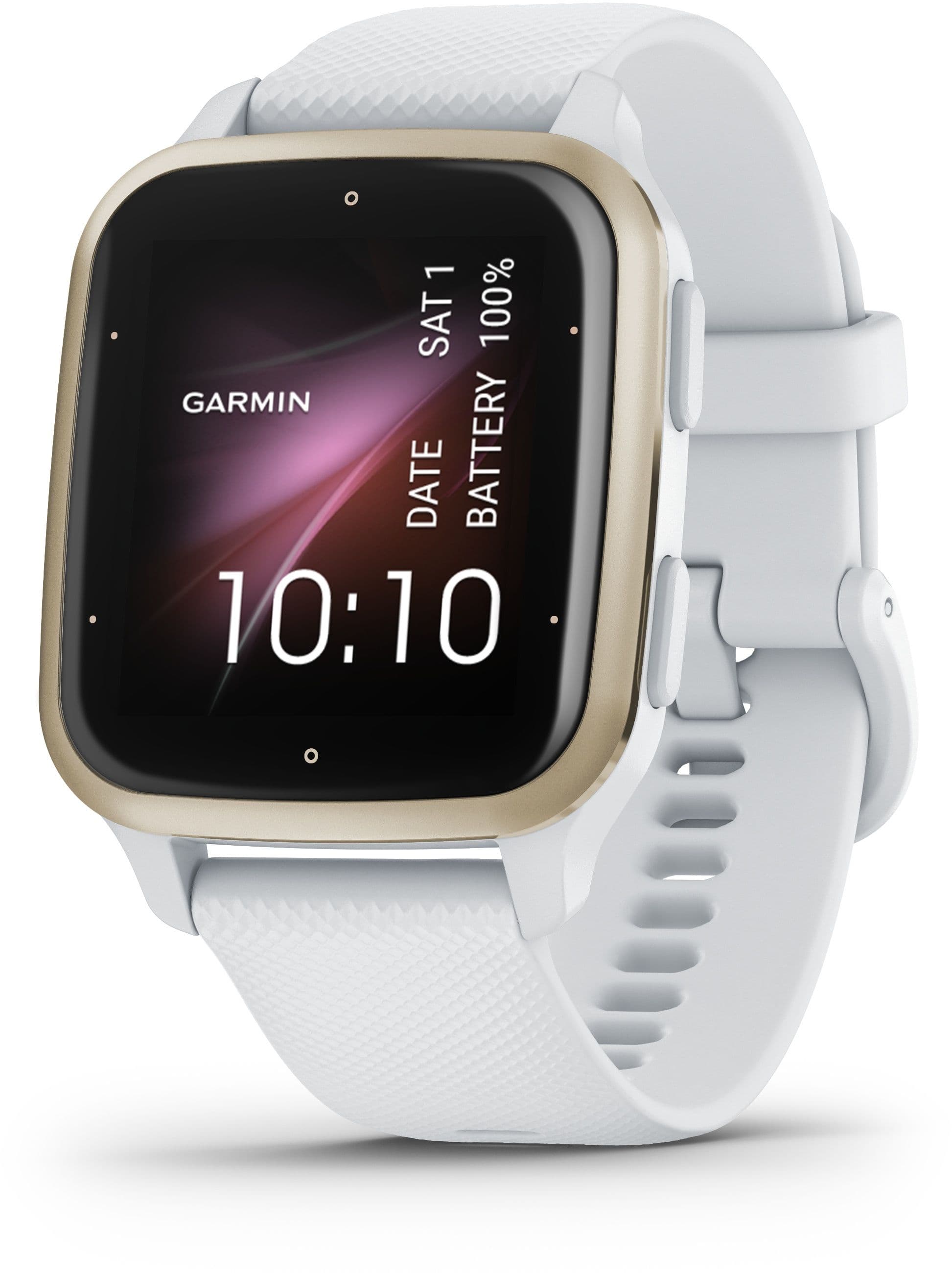 Garmin Venu Sq 2 - Health smartwatch - Hartslagmeting - Rosé Goud (Wit)