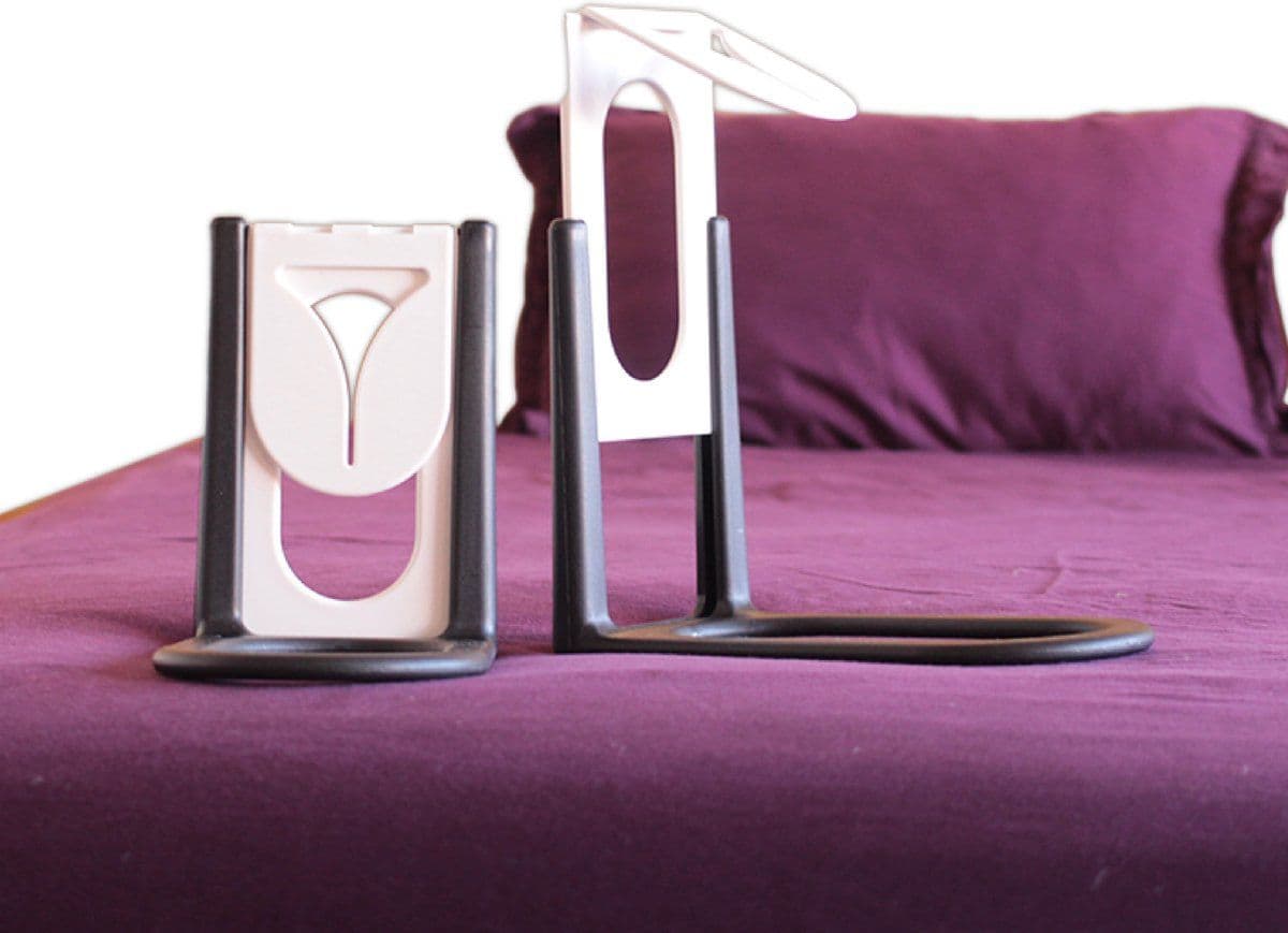 MyBedMaker - bed opmaken hulpmiddel - ergonomische opmaakhulp dekbedovertrek - wit en zwart