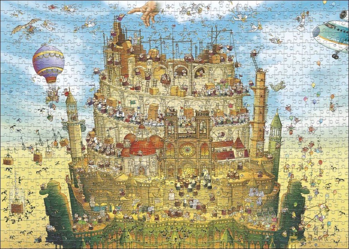 Heye Puzzel High Above - Puzzel 2000 stukjes - Hoge kwaliteit - Meerkleurig